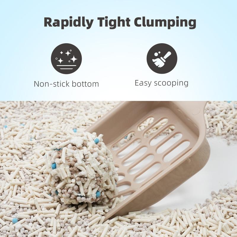 ZuttoNyan 5-in-1 Tofu Mixed Cat Litter,Fast Clumping,Dust Free,Low Tracking,Odor free,Flushable