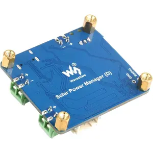 Solar Power Management Module for 6V to 24V Panels with Type C Adapter Compatible with Raspberry Pi Arduino Jetson Nano MCU Development Boards Solar