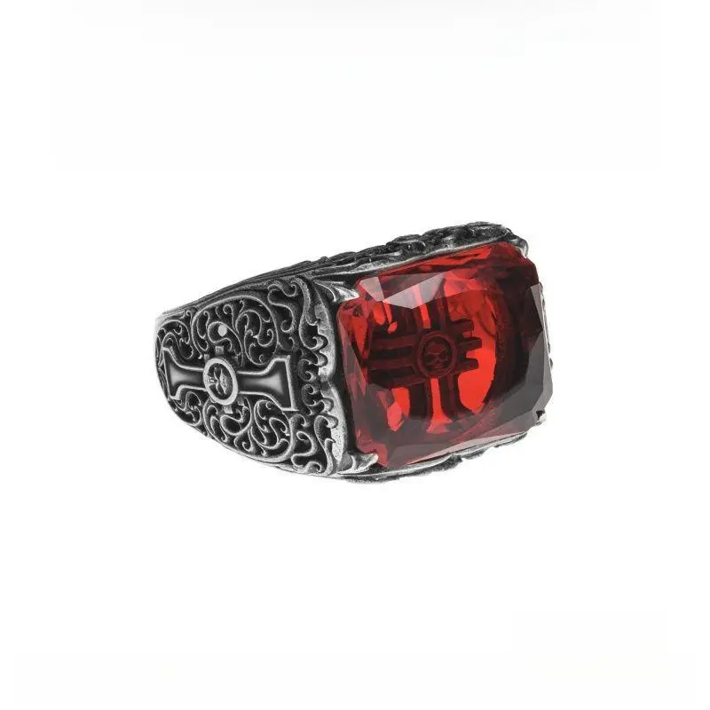 Starforged Warhammer 40K Inquisition Ring, Palatine Seal Original Design, Gift-Ready Packaging, Everyday Wear Fashion Costume Jewelry, Birthday Gift Ideas for Dads, INS Men’s Accessory