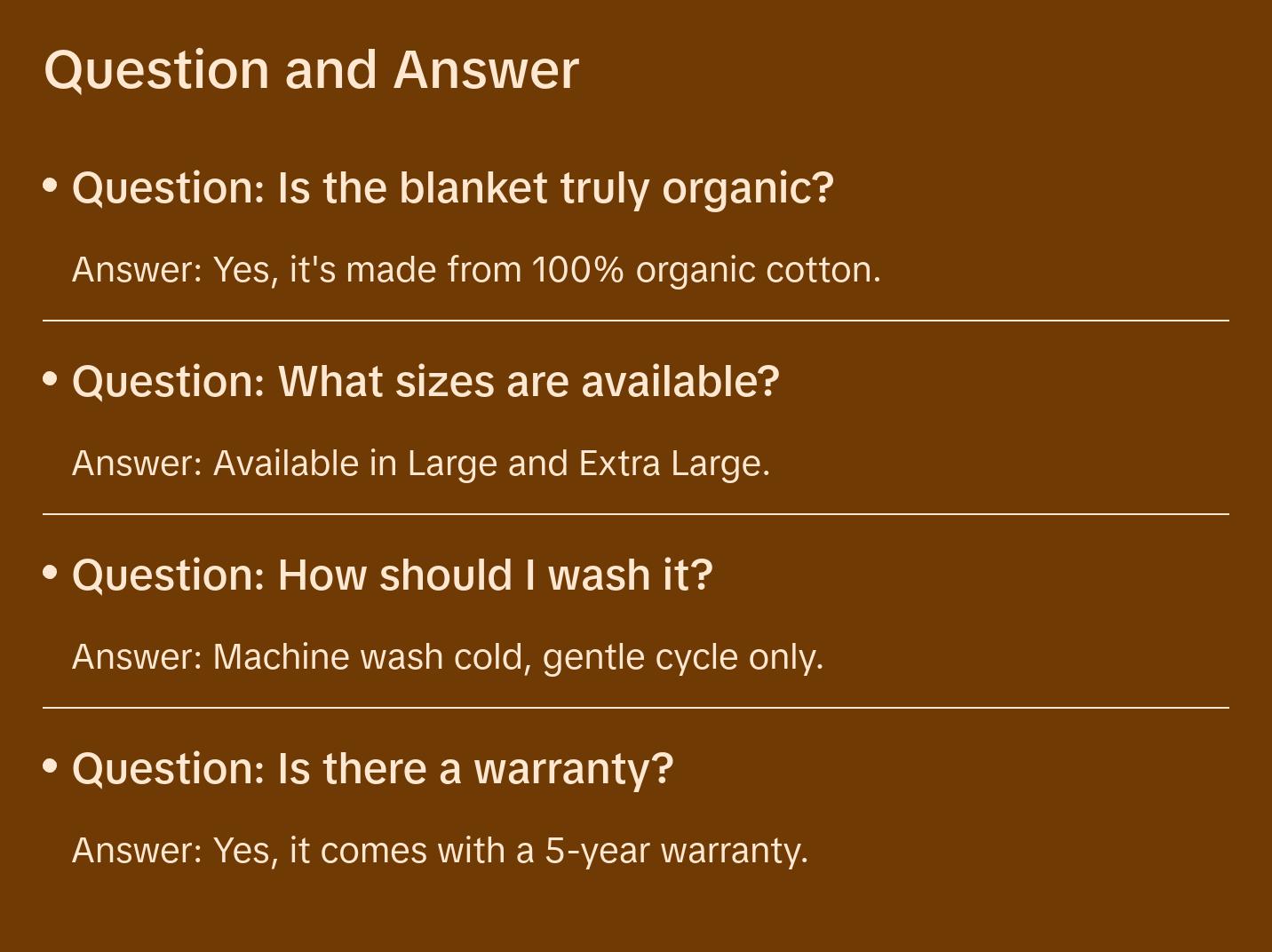 Sea Pines 100% Organic Throw Blanket