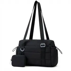 Five Season Home Mini Gym Bags for Women 2 Set Small Bag Duffle Handbag with Wet Compartment and Coin Wallet Soft Lightweight Material Workout Outdoor Sports Bag Tote Bag Shoulder Bag Pouch Multiple colors Travel bag