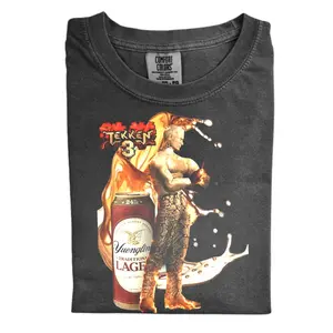 The Tekken 3 Bryan Fury Comfort Color Shirt, Yuengling Traditional Lager Collaboration Shirt, Gamer Tee, Vintage Video Game Shirt, Retro Gamer Apparel, Horror Game Shirt