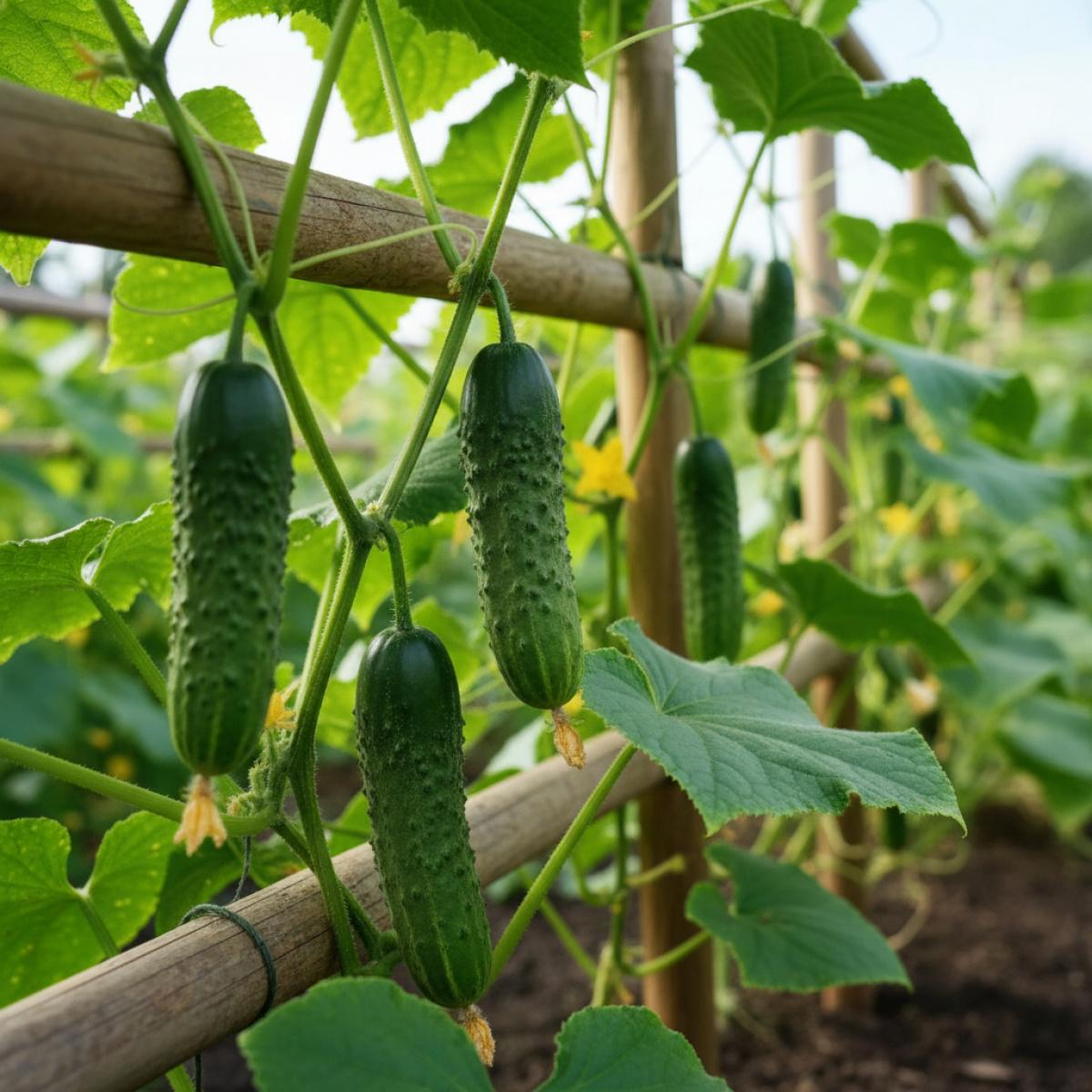 Non-GMO Organic Cucumber Seeds for Planting Vegetable Garden Heirloom Variety with High Germination Rate Easy to Grow Indoor Outdoor Garden Vegetables Seeds