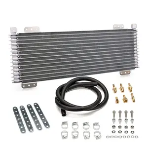 LPD47391 40K Transmission Cooler Automatic Transmission Oil Cooler Heavy Duty Low Pressure Drop Trans Cooler Compatible with Heavy Duty TruCool Max 40,000 GVW W/Box, Includes Mounting Hardware