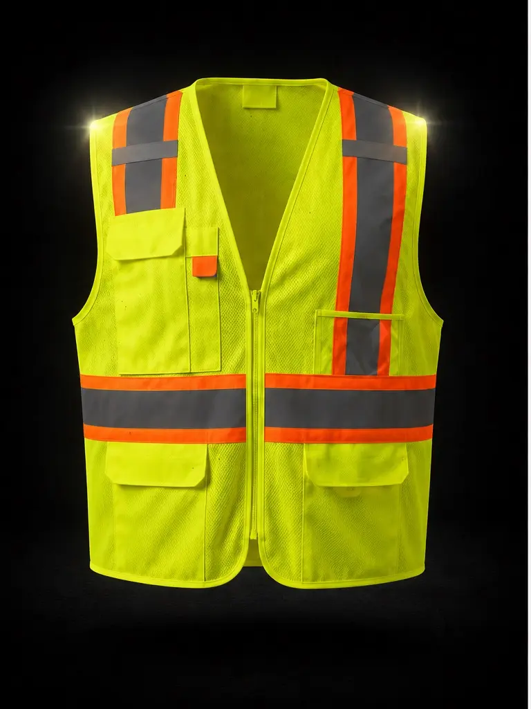 ANSI High Visibility Surveyor Safety Vest Reflective Work Vest
