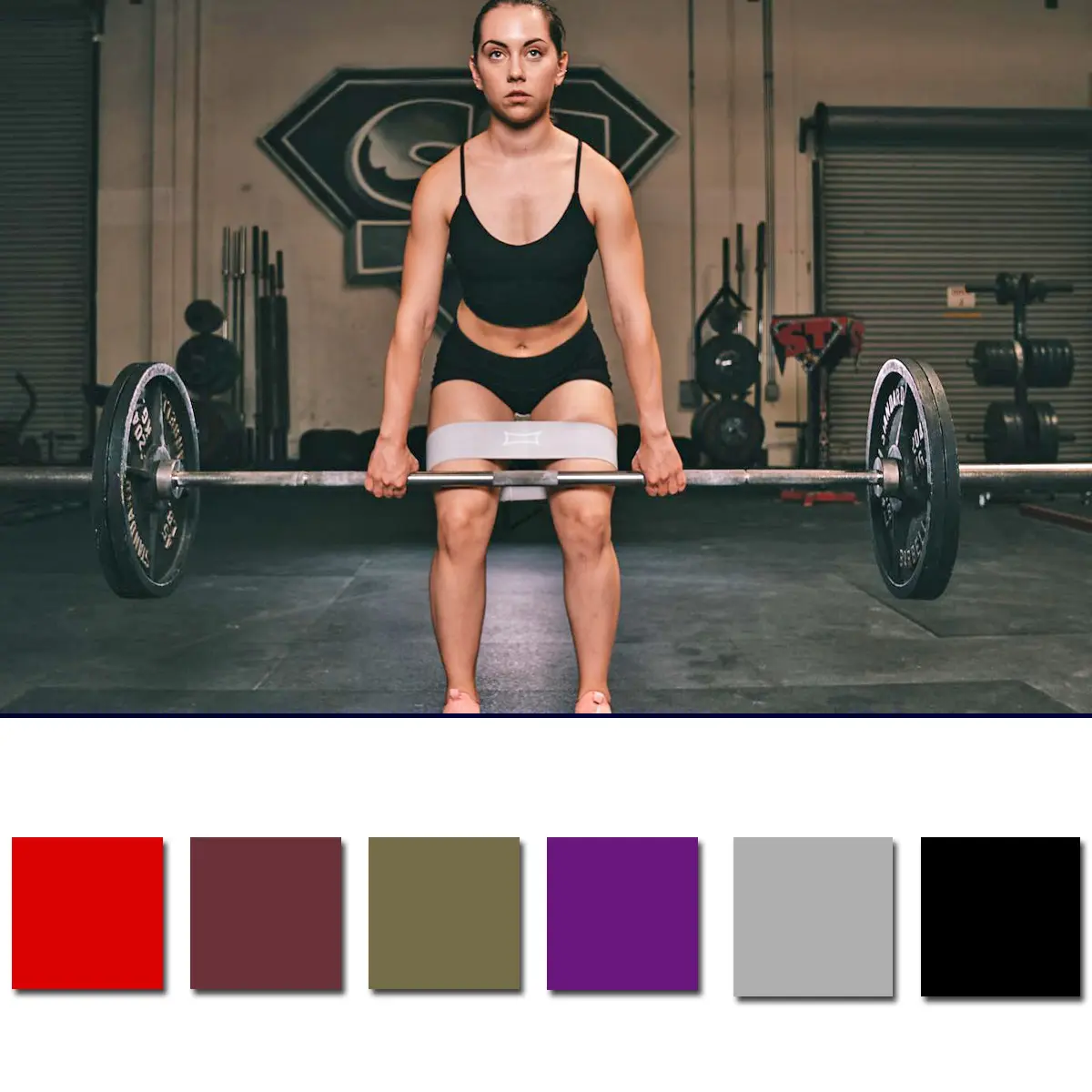 Sling Shot Hip Circle Max Resistance Band by Mark Bell, Workout Bands, Training Equipment, Fitness Bands