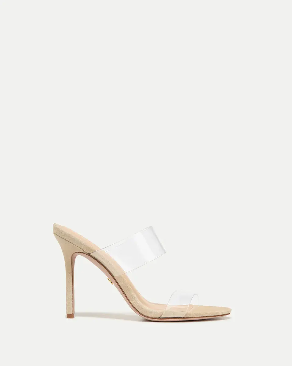 Asha Heel- Ecru