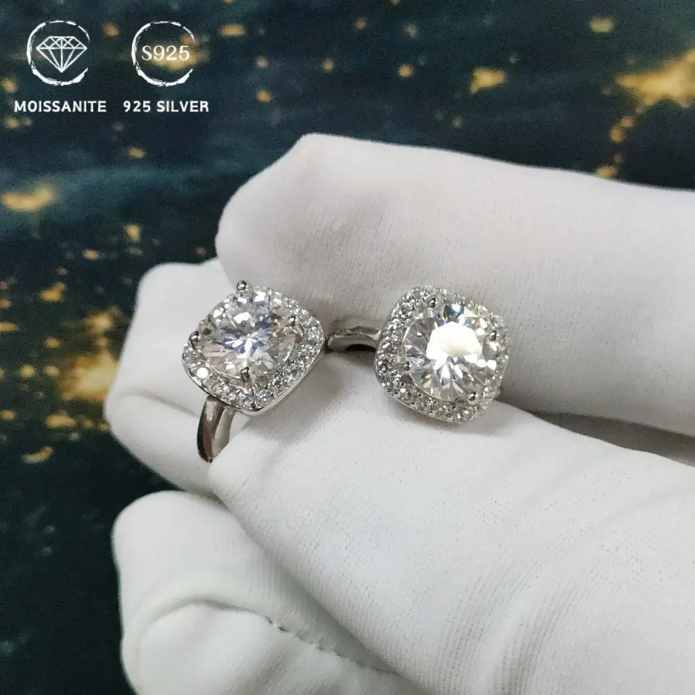 Square Buckle Hoop Ear Clips*1