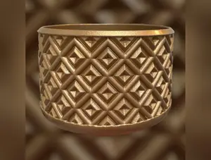 Bronze Metallic - DIAMOND Silicone Tumbler Boot