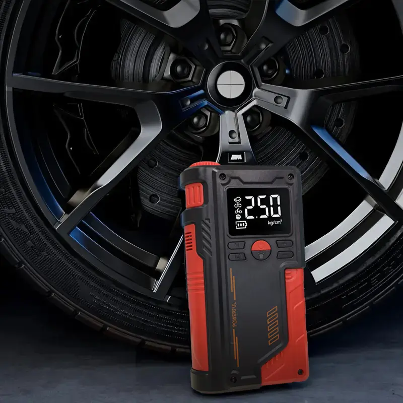 Portable vehicle emergency starting power supply (T700 vehicle emergency starting, lighting, tire inflation)