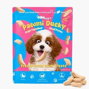 The Pawmart Freeze-Dried Duck Dog Treats | Single Ingredient, USA-Sourced Duck | High-Protein Training Treats For Dogs & Cats healthy treat