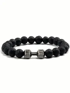 Dumbbell beed bracelett