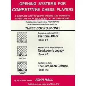 USED-Opening Systems for Competitive Chess Players by John Hall (Paperback)