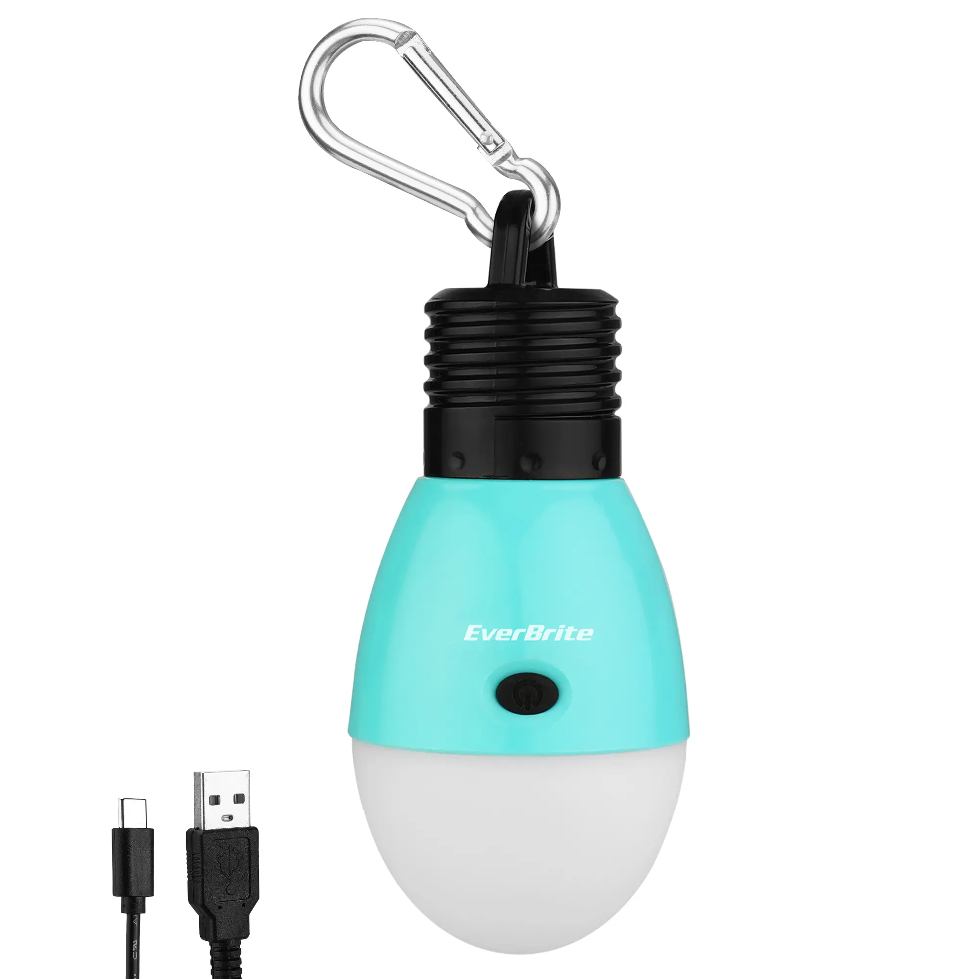 #backtoschool EverBrite Rechargeable Camping Light, Portable Tent Lantern, 3 Lighting Modes, Hanging Tent Light Bulbs with Clip Hook for Hiking, Fishing, Backpacking, Emergency and More