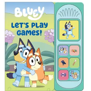 Bluey: Let's Play Games! Sound Book - PI Kids Board book – Sound Book, December 31, 2024