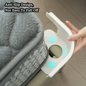4-Piece High-Strength Bed Sheet Tie-Down Set, Universal Size, Easy Installation, Ideal for Bed Sheet Clips and Corner Fasteners, Locking Sheet Fasteners