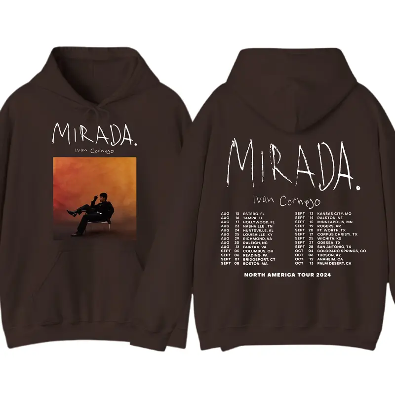 Ivan Cornejo Mirada Pullover Hoodie, Mirada 2024 Tour Merch, Gift for Fan
