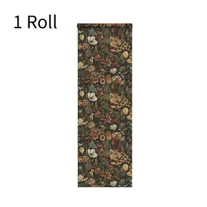 Floral Pattern Wall Sticker, Self Adhesive Waterproof Wall Decal, Removable Wall Paper for Home Living Room Bedroom Dormitory