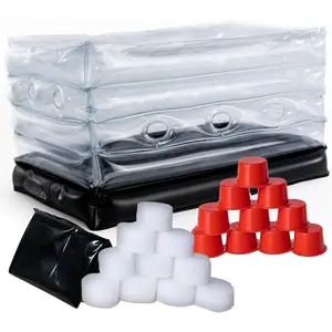 Inflatable Monotub Kit, Mushroom Growing Kit Includes a Drain Port, Plugs & Filters, Removeable Liner [ No:  11,871,706 B2]