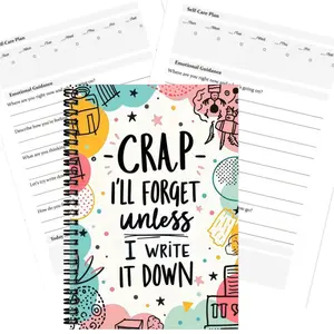 Self-Care Journal - Self-Care and Mental Health Planner | Track Sleep, Diet, and Goals | Gift Ready, Undated, Daily Planner