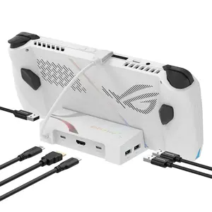 Sabrent USB-C Docking Station for Asus ROG Ally 6-Port 4K@60Hz HDMI 5Gbps Power Delivery