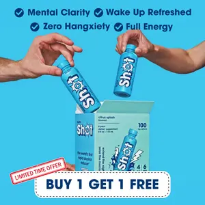 Fast Recovery Drink for Hydration, Electrolyte Replenishment, and Wellness Boost | 4oz Bottles (6-Pack) by Sure Shot