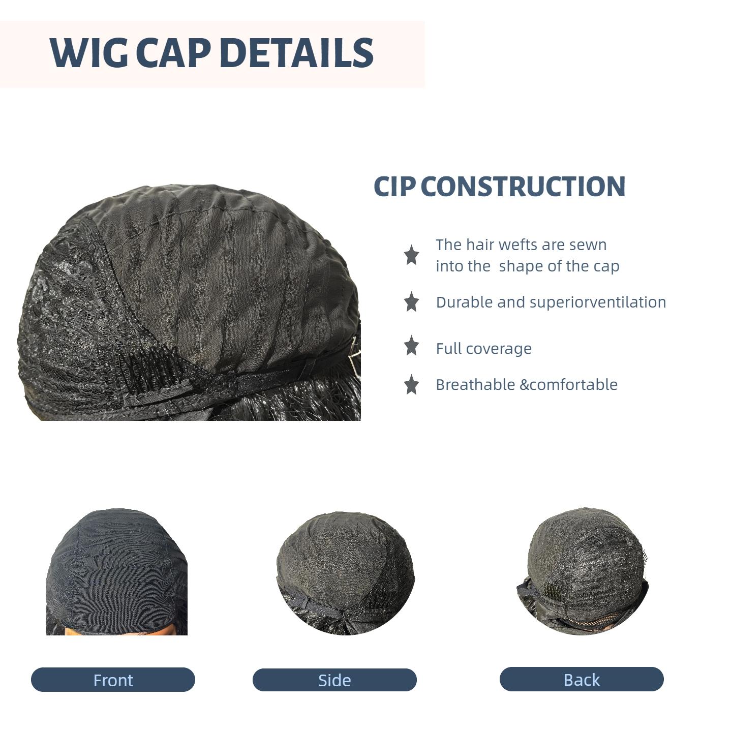 chocolate brown wigHeadband Wig — Synthetic Deep Wave Wig (26 Inches) — Glueless, Lace-Free Front — Deep Curl Texture — Brazilian Virgin Hair — "Ready-to-Wear" Style — Designed for Black Women — 150% Hair Density