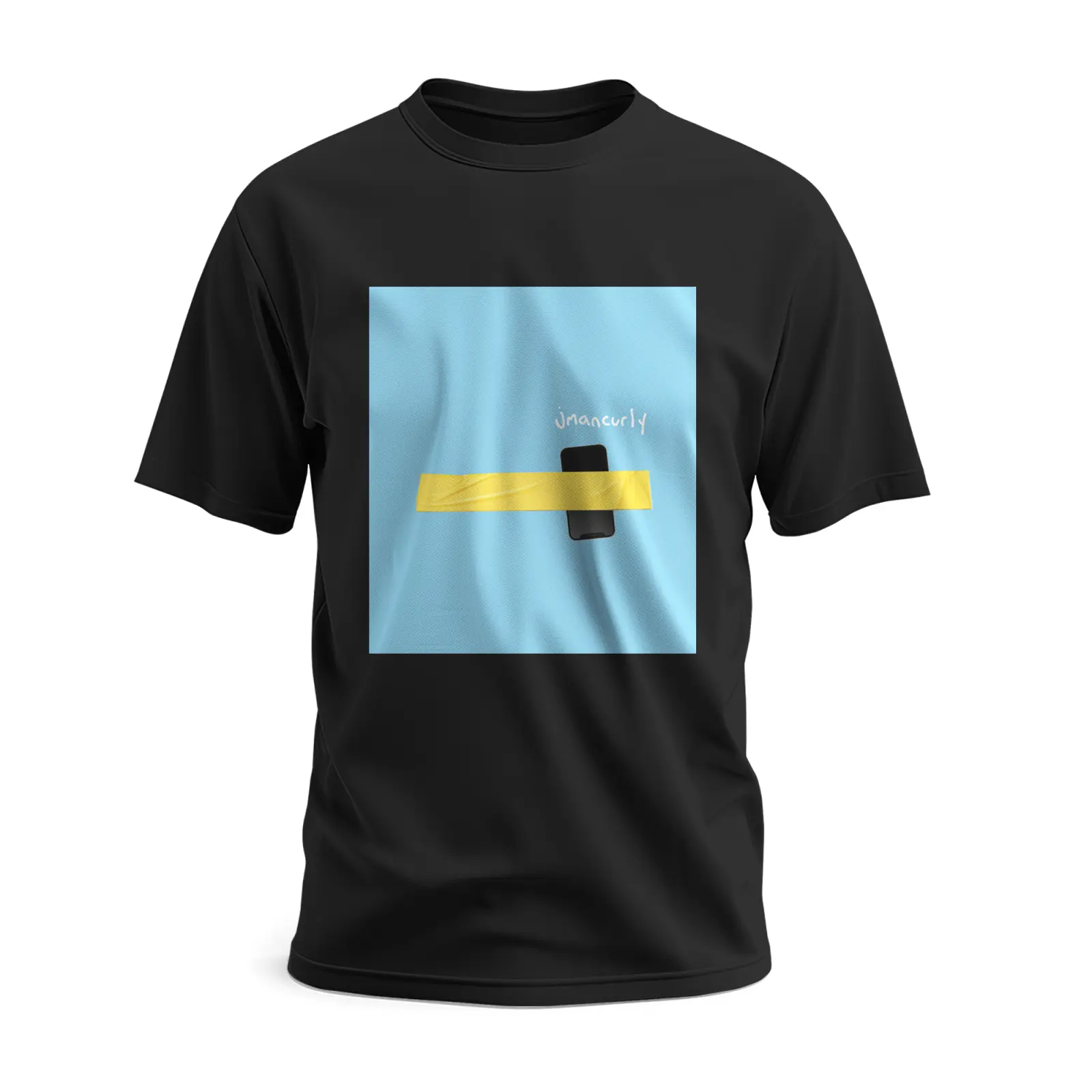 T-Shirt Jmancurly Event Yellow Shirt Tap Girl Phone Friend Jmancurly Big Merch Family Women Short T Gift for Men Shirt Boy Boy Novelty Sleeve Shirts Women Tee Unisex