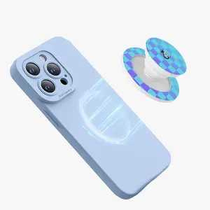 Icy Intentions Magnetic Pop Socket - Original Product with No Additional Features or Modifications Phone Stand Grip Smartphone