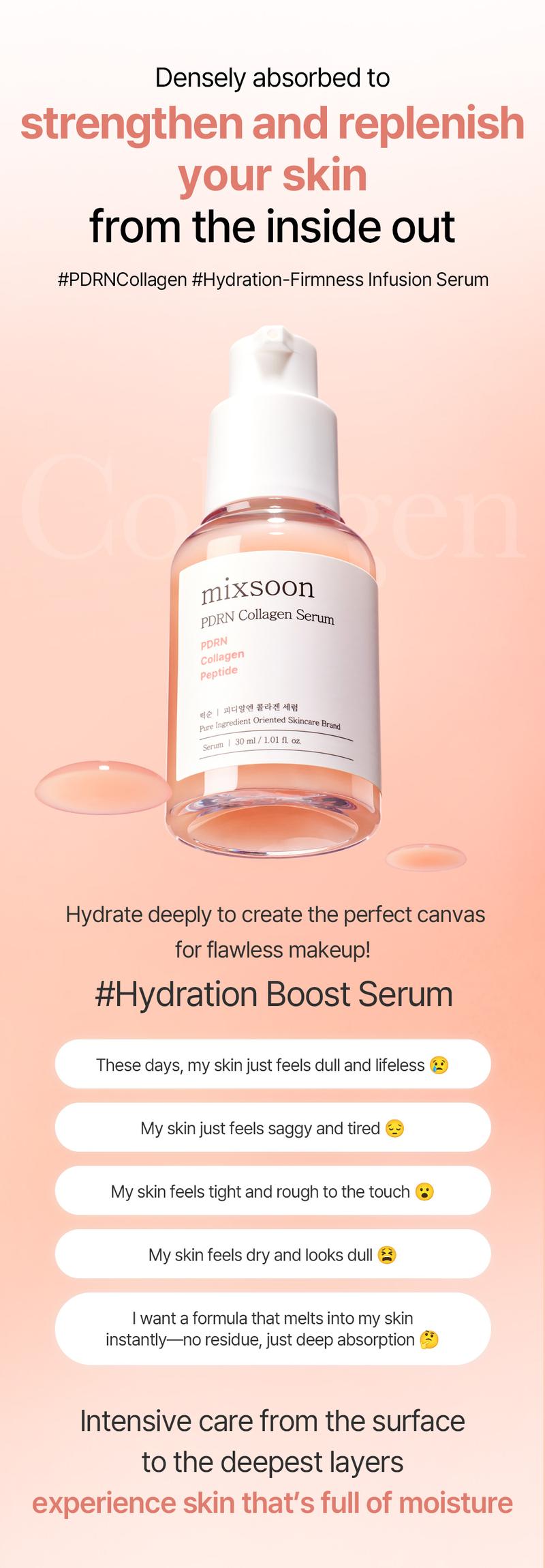 [mixsoon Official Shop] PDRN 3-Step Night Core Repair Set