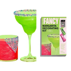 Fancy Sprinkles On The Rocks Margarita Cocktail Kit, for Happy Hour, Parties, Bachelorette, Gifting, & Celebrations