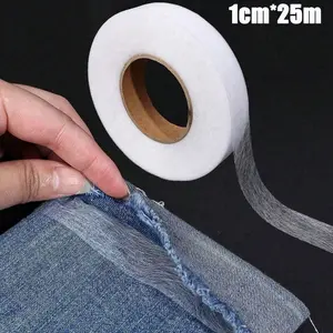 Thermal Glue Tape, Dual-Sided Adhesive Lining, Seamless Binding Tape, Ideal for Modifying Clothes, Pants, Jeans, Skirts, Etc