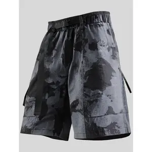 Retro Work Camouflage Shorts, Outdoor Sports Work Shorts, Men'S Multi-pocket Shorts, Multi-purpose Work Shorts - Outdoor Hiking Shorts