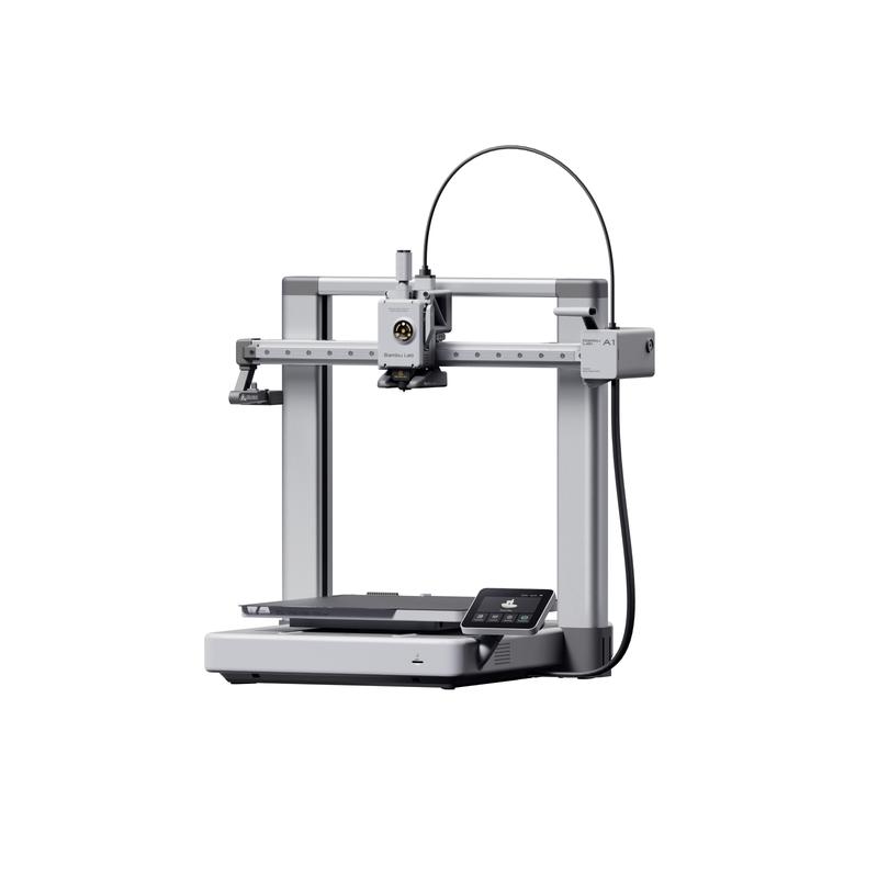Bambu Lab A1 3D Printer, Bambu Lab A1 Combo 3D Printer, Multi-Color Printing, Active Flow Rate Compensation, Active Motor Noise Cancelling, Full-auto Calibration, Clip Quick Swap Nozzle, 256*256*256 mm Build Volume