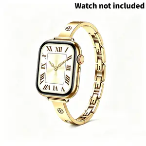 316L Stainless Steel Slim Cross Bracelet Band For AppleWatch All Sizes 38-49mm Women Love Series Metal WatchStrap