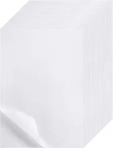 200 Sheets Tracing Paper 8.5 x 11 inches Artists Tracing Paper White Trace Paper Translucent Clear Carbon Paper for Pencil Sketching Tracing Printing Drawing Animation