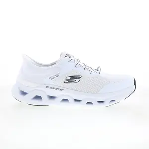 Skechers Glide Step Altus Turn Out Mens White Lifestyle Sneakers Shoes