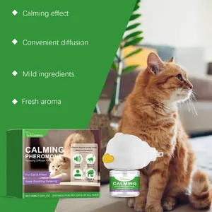 Cat’s Happy Space: Yegbong Emotional Care Set – Eases Heat Anxiety & Lowers Noise, Keeps Your Kitty Calm All Day