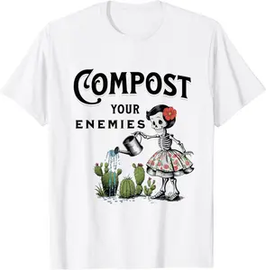 Compost Your Enemies T-Shirt - Matthewmatt Shop 88B0D9C5CCLB