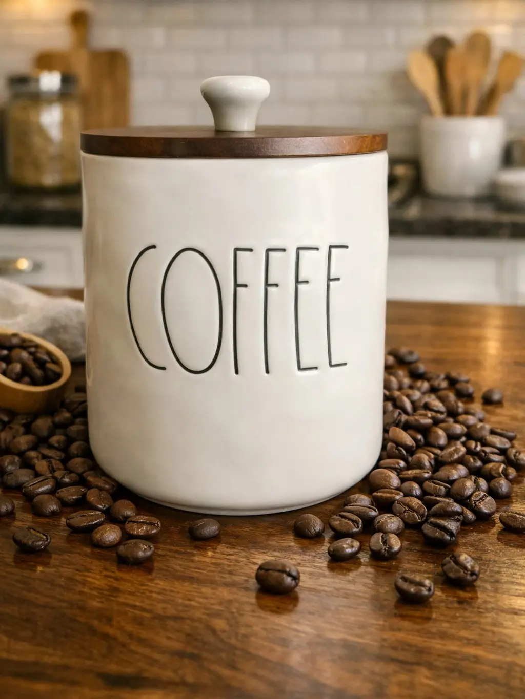 Rae Dunn Coffee Canister