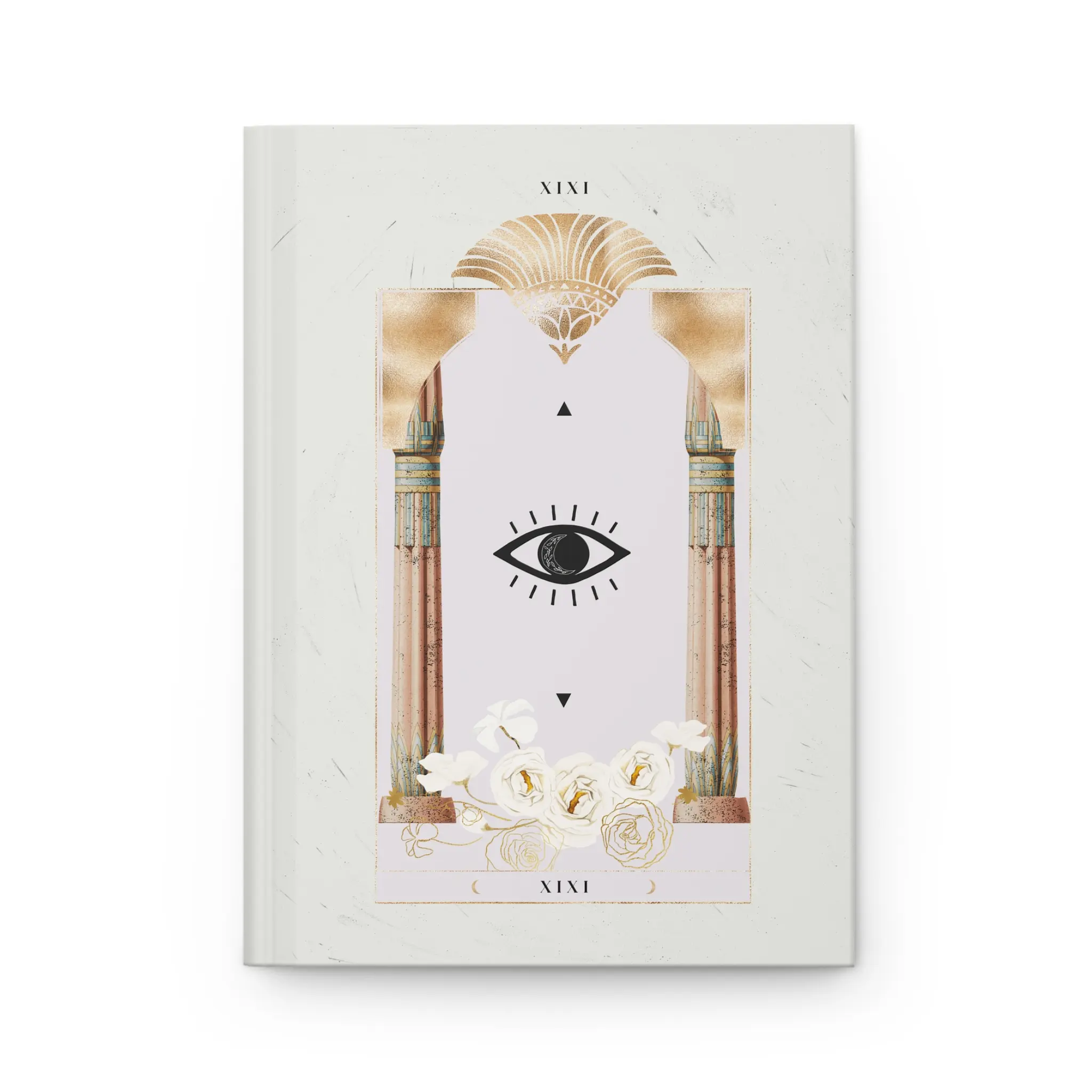 Mystical Third Eye 11:11 Portal Tarot Oracle Hardcover Journal — Spiritual Notebook for Journaling, Spiritual Notes, Tarot & Gratitude