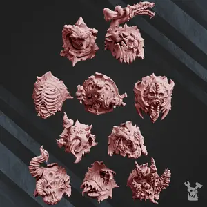 "Corpsemakers" Shoulder Pads x10