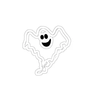 Haunted in the Midlife L.A. Boruff Lia Davis Kiss-Cut Stickers