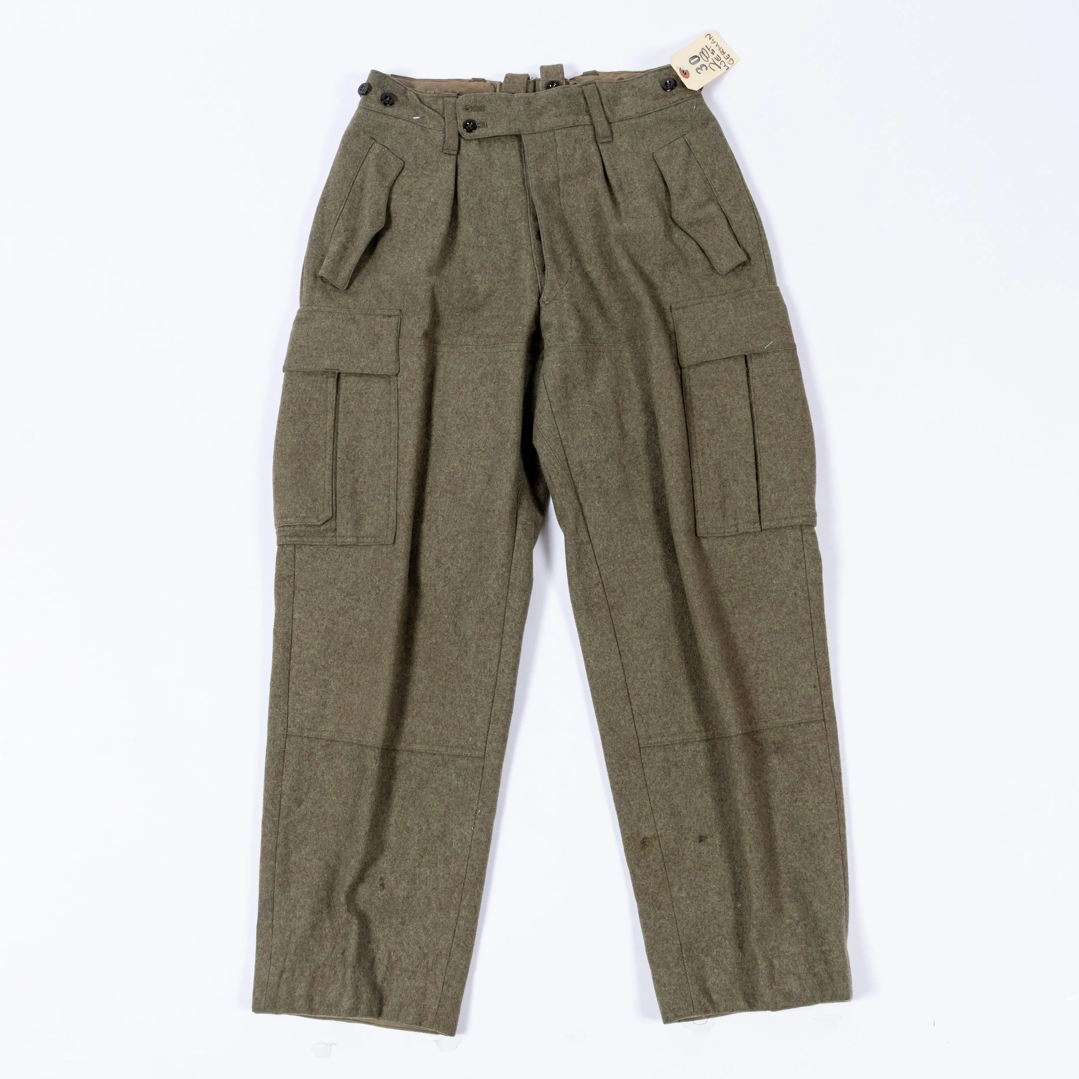 West German Bundeswehr Wool Field Pants