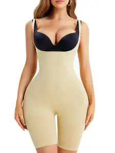 High Elastic Seamless Smooth Shapewear Bodysuit, Ergonomic Design, Chest Lift & Waist Control, Curve Enhancement, All Seasons Wear