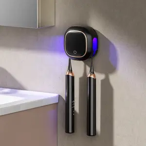 Product Description: UVC Toothbrush Sterilizer Holder for Couples & Travel