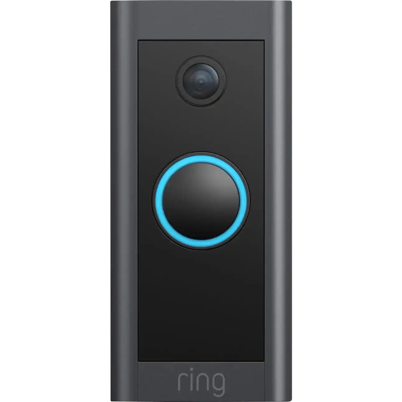 Ring Video Doorbell Wired 1080p HD Security Camera Black