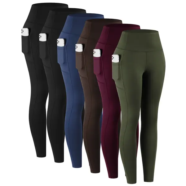 6PCS-ArmyGreen+2Black+Navy+DarkRed+Coffee