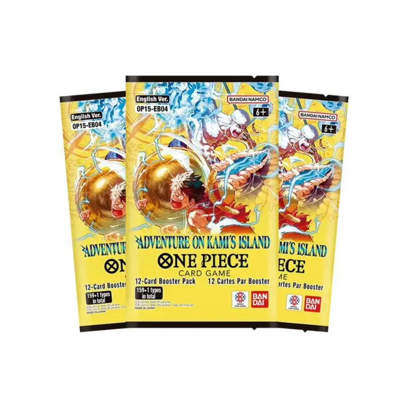 English One Piece Adventure on Kami's Island Op15 Booster Packs