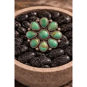 MOJAVE TURQUOISE MESA FLOWER RING